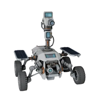 Unreal Ready Ice World Drone Scout 3D Engine Asset
