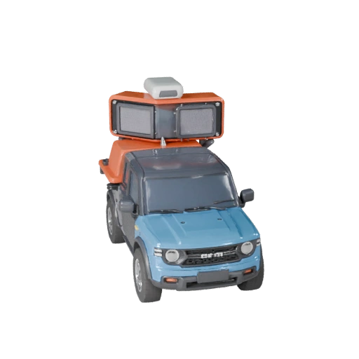 Modelo 3D de Suv para Blender - Ativo de Renderização PBR Realista (Legacy)