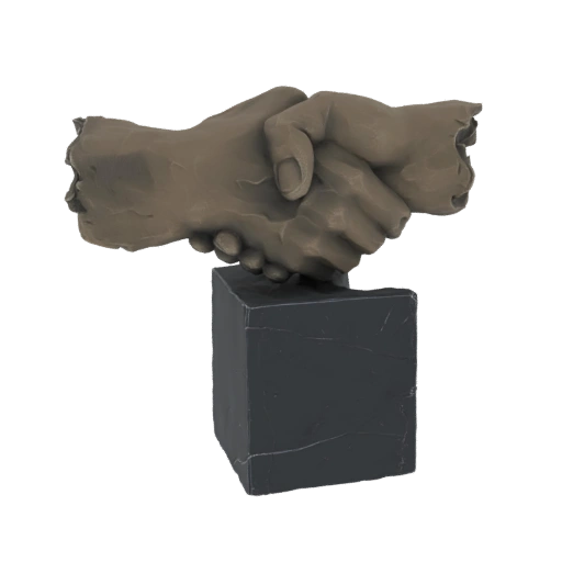 Handshake Sculpture
