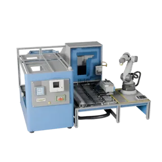 Product Automated Robot Cell 3D Studio Render Asset
