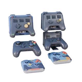 Stylized Next Gen Arcade Stick 3D Casual Game Asset