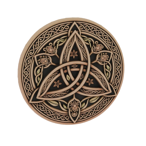 Celtic Triquetra Knot Wall Decor