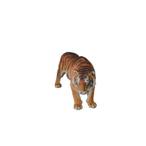 Modelo 3D Tigre de Bengala de Alto Poligonaje - Activo STL Detallado para Impresión