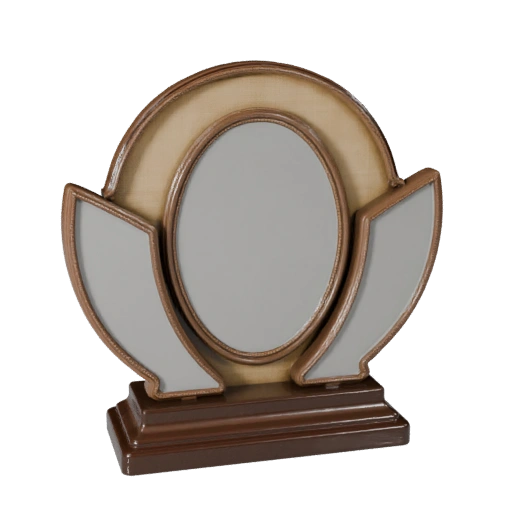 Espejo Hecho a Mano Modelo 3D de Estudio para Renders de Cine