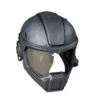 Riot Visor Helmet 3D Asset for Casual Game Engines