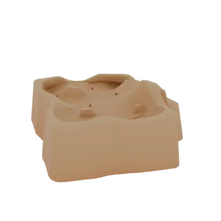 Desert Outpost Terrain STL Tabletop Dioramas 3D Asset