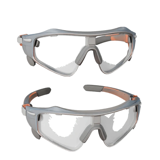 Стилизованные спортивные очки 3D-модель для казуальных движков