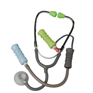 Dental Stethoscope 3D Game Asset for Casual Levels