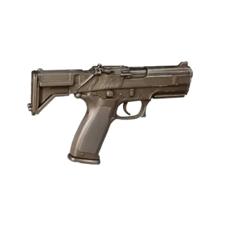 Tactical Prop Sidearm 3D Cinematic Asset for Studio