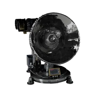 Research Radio Dish 3D Render Asset for Studio Use
