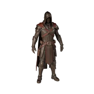 Sci-Fi Battle-Hardened Assassin Character Model - Rigged