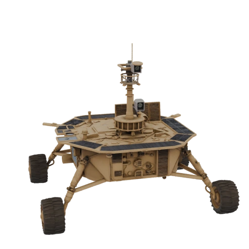 Mars Lunar Lander 3D-Asset für Harz- und FDM-Druck