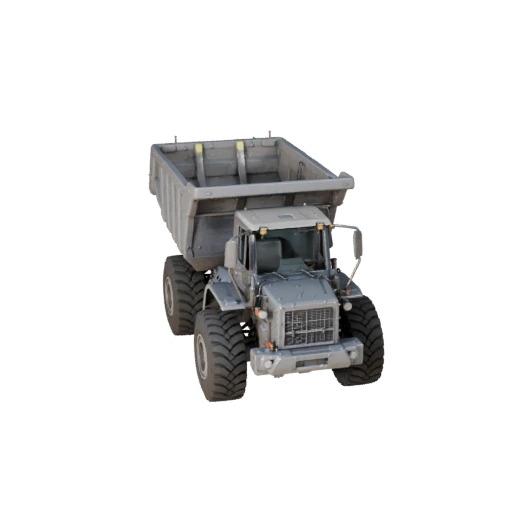 Muldenkipper 3D-Modell für Unreal Engine - Spielbereites Asset