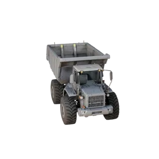 Dump Hauler 3D Model for Unreal Engine - Game Ready Asset