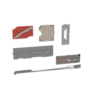 Ancient Weapon Collection 3D Model