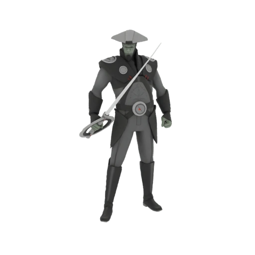 Inquisitor with Lightsaber 3D Model