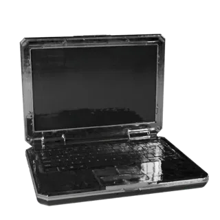 Rugged Laptop 3D Asset for Unity and Unreal Levels