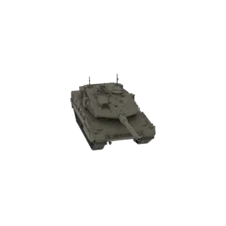 Modern Battle Tank 3D Model