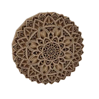 Layered Mandala Wall Art