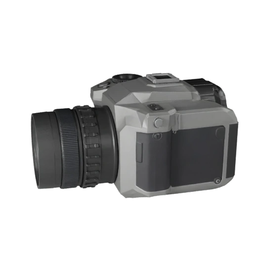 3D-модель игровой камеры Action Drone Camera для использования в реальном времени