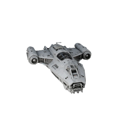 Nave spaziale in tempo reale Asset 3D per livelli di gioco