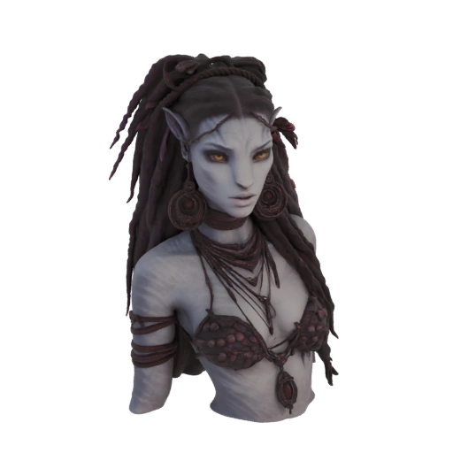Avatar Na'vi Warrior Bust
