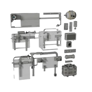 Field Training Dummy 3D Model for Realtime Engines