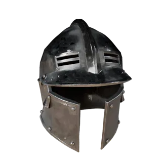 Medieval Combat Helmet 3D Asset for Realtime Levels