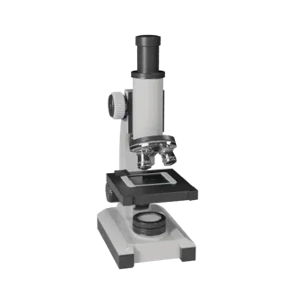 Classroom Microscope 3D Realtime Asset for Engines