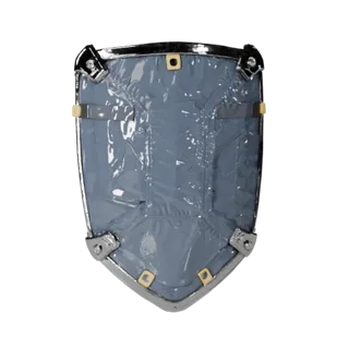 Stylized Industrial Protective Shield 3D Game Asset