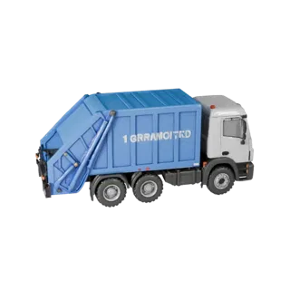 Modello 3D Stampabile di Camion della Spazzatura STL per Collezionabili & (Legacy)