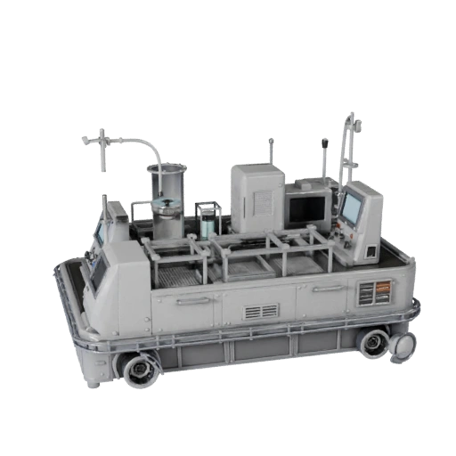 Capsula di Contenimento Ricerca Modello 3D per Rendering Hero