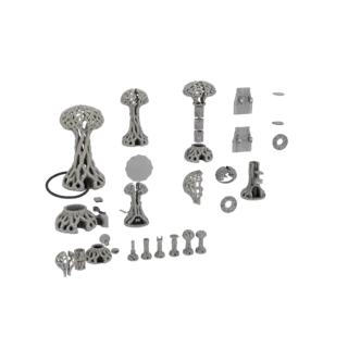 Alien Mushroom Colony Terrain Set