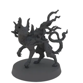 Mystic Forest Hound 3D Model