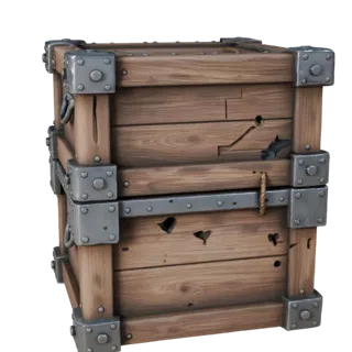 Medieval Supply Box 3D Kit Asset for Studio Builds