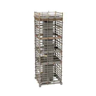 Roadwork Scaffold Tower 3D Studio Asset for Cinema