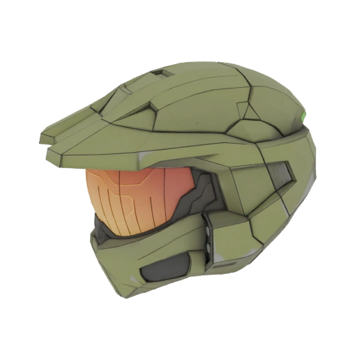 Master Chief Helmet 3D Model