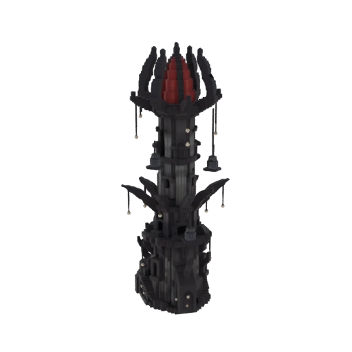 Dark Tower with Red Crystal