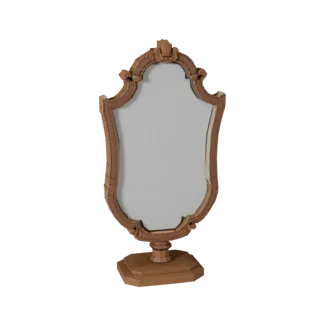 Luxury Mirror 3D Asset for Unity and Unreal Levels