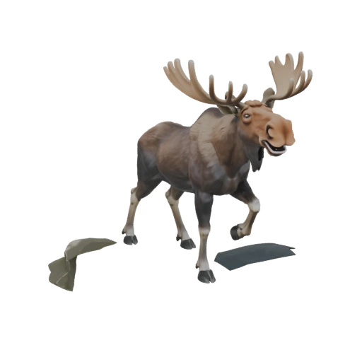 Majestic Moose 3D Model