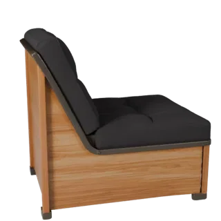 Industrial Accent Chair 3D Asset for Studio Renders