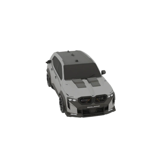 Aggressive SUV 3D Model