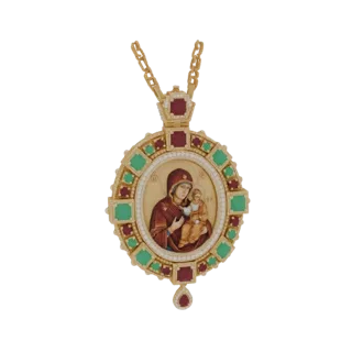 Ornate Icon Pendant 3D Model