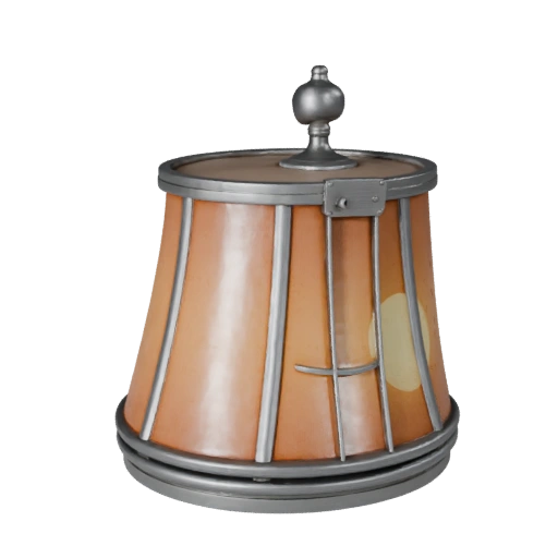 Art-Déco-Stehlampe 3D-Kit-Asset für Studio-Aufbauten