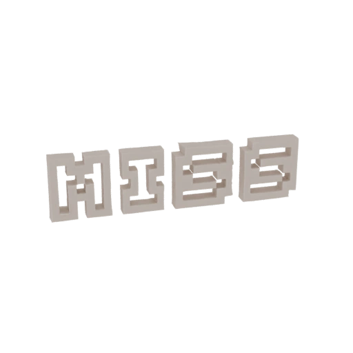 MISS 3D Text