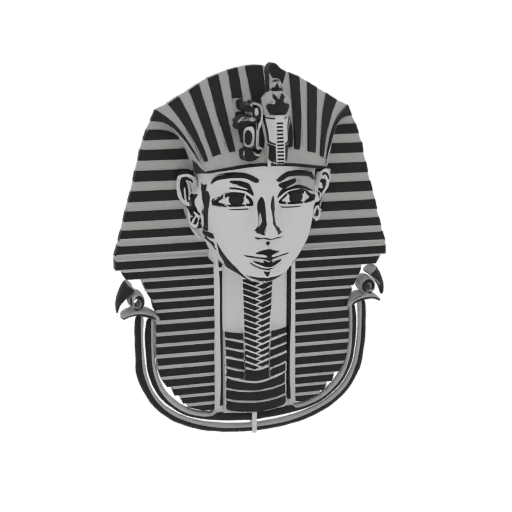 Pharaoh's Mask 3D Model