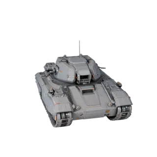 Sci Fi Tank 3D Model for Unreal Engine - Game Ready Asset