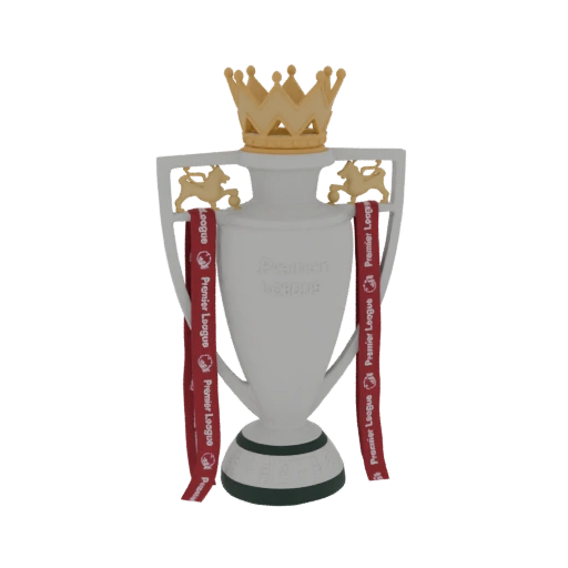 Premier League Trophy 3D Model