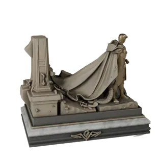 Collectible Fantasy Abstract Sculpture | Display Asset