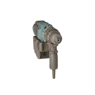 Realistic Contractor Drill 3D Asset for Studio Use